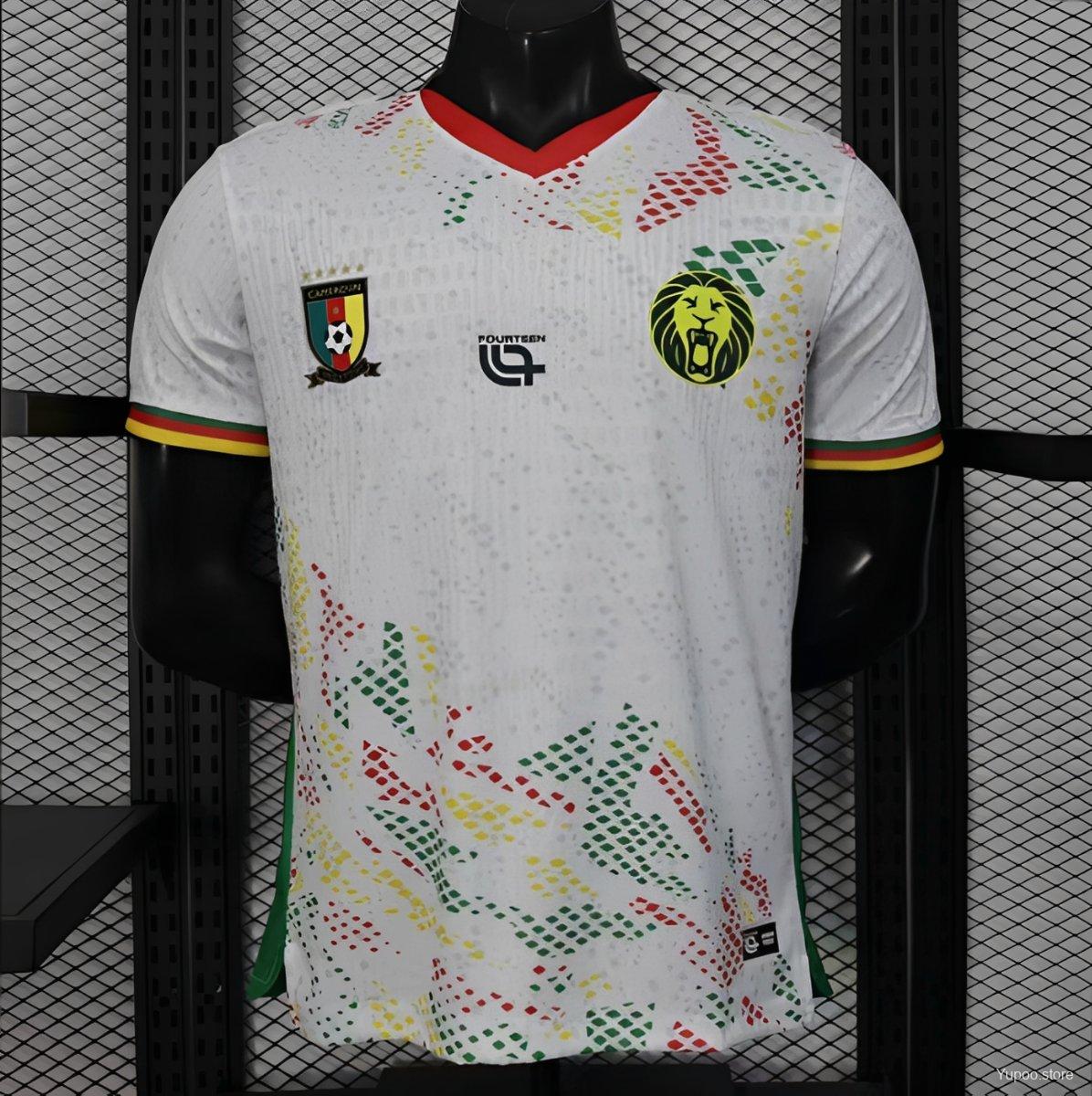 Camiseta de fútbol Camerún 2026 LOCAL MANGA CORTA VERSION JUGADOR